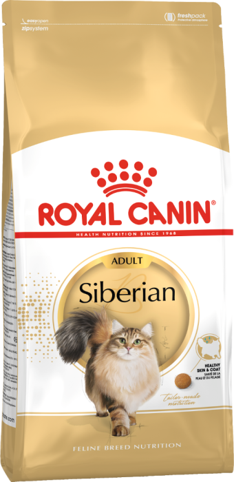 Royal Canin Siberian, сухой корм для Сибирских кошек,400 гр, 2 кг