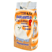 Pussy-cat наполнитель минеральный для кошек, 4,5 л