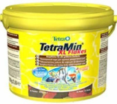 Tetra Min XL Flakes Крупные хлопья для всех видов аквариумных рыб, 10 л