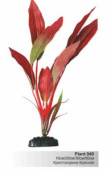 BARBUS Шелковое растение 30 см Криптокорина красная PLANT 049/30