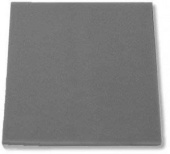 Россия Губка прямоугольная крупнопористая Лист серый , 50х50х2 см