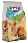 LOLO PETS HERBAL для грызунов и кроликов яблочный микс 100 г