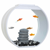 AA-Aquarium Аквариум "Deco O UPG", 20л, белый, 39,5*20,7*37,5 см