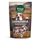 Triol Лакомство для собак PLANET FOOD "Трахея баранья в колечках", 25 г