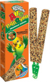 Зоомир Веселый попугай "Две палочки" любимые семена для волнистых попугайчиков