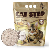 Cat Step Tofu Original, наполнитель растительный комкующийся, 6 л