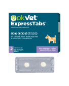 АВЗ Оквет ExpressTabs для собак весом от 30 до 60 кг, от клещей, блох, вшей и гельминтов 2 таб.