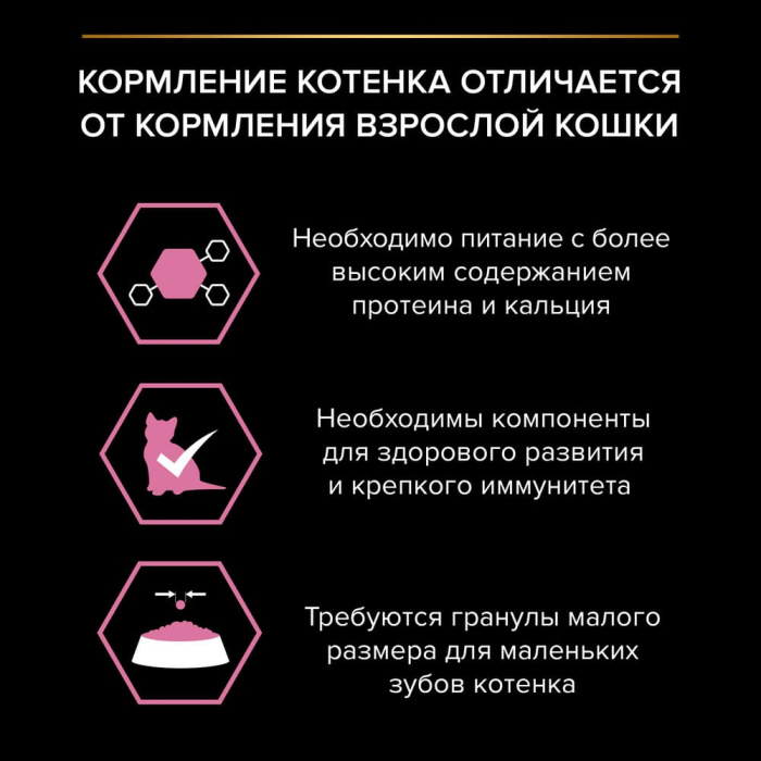 Pro Plan Delicate Digestion, АКЦИЯ, для котят с чувствительным пищеварением c индейкой 1,5 кг + 400 г
