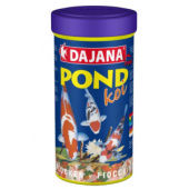 Dajana Pond Koi смесь из 5-ти видов хлопьев для всех видов прудовых рыб, 1 кг