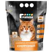 Gamma наполнитель впитывающий кукурузный, 5 л