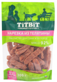 TiTBiT Нарезка из телятины для собак всех пород 300 г - XXL выгодная упаковка