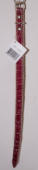 Осипов Ошейник лакированый на хроме длина 35 см ширина 1,4 см