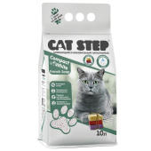 Cat Step Compact White French Soap, наполнитель комкующийся минеральный , 10 л