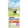 Purina DOG CHOW для взрослых собак старше 5 лет с ягненком,14 кг, 2,5 кг, 800 гр