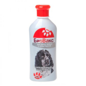 БиоВакс Шампунь-гель для собак оттеночный для пород серых и черных мастей, 305 мл