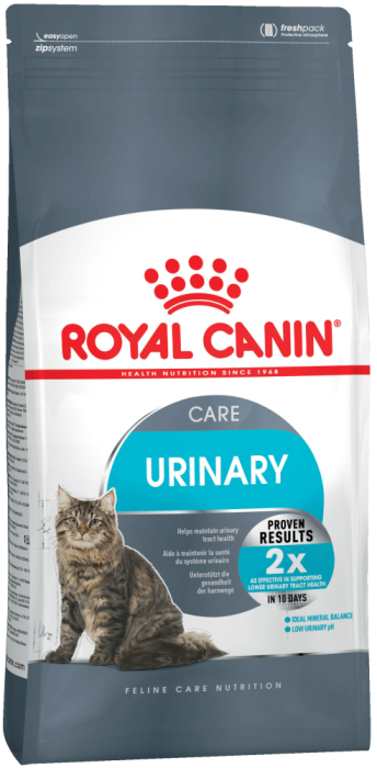 Royal Canin Urinary Care, для взрослых кошек в целях профилактики мочекаменной болезни,4 кг, 400 гр, 2 кг