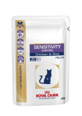 Royal Canin Sensitivity Control, консервы для кошек при пищевой аллергии или непереносимости, с курицей и рисом, 85 г