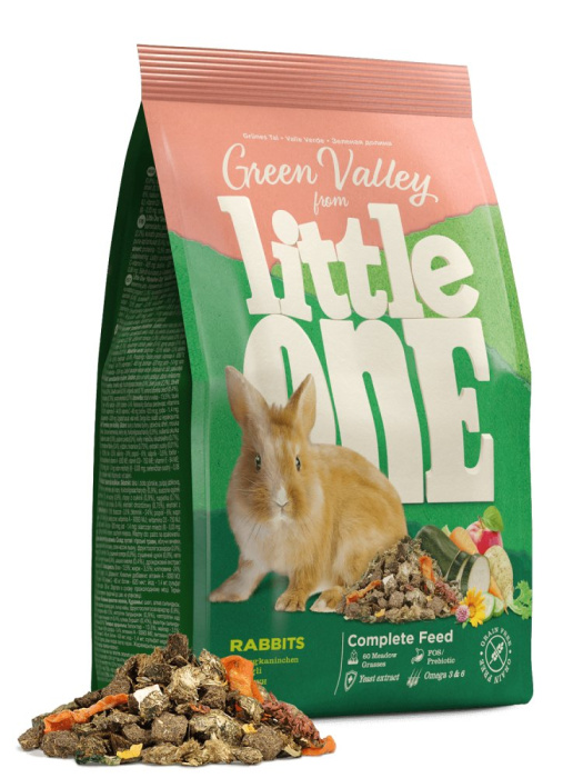 Little One Корм «Зеленая долина» для кроликов, 750 г