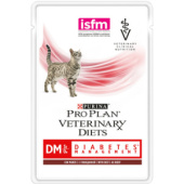 Purina Veterinary Diet DM при диабете, пауч с говядиной, 85 г