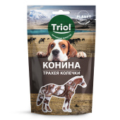 Triol Лакомство для собак PLANET FOOD "Трахея конская в колечках", 30 г