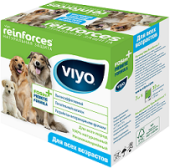 Viyo International REINFORCES питательный напиток с активными пребиотиками для собак всех возрастов, 7 пакетиков по 30 мл