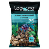 Laguna AQUA Грунт "Бежевый меланж", 5-10 мм, 2 кг