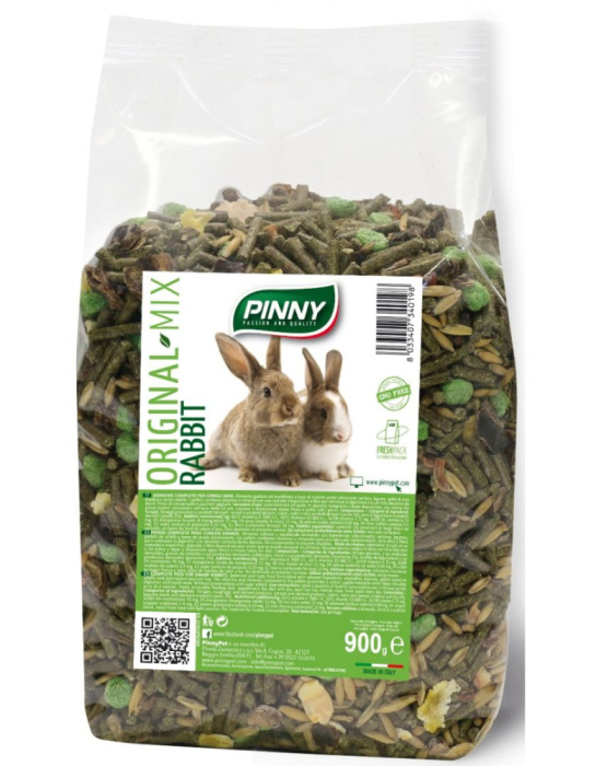 PINNY Original mix полнорационный корм для карликовых кроликов 900 г