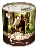 Влажный корм «Breeder’s way» Индейка_дс_750г_7637_4640001317637_14640001317634(9шт)