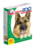Доктор ZOO витамины для собак "Здоровье и сила", 90 таблеток
