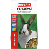Beaphar XTRA VITAL Rabbit, Корм для кроликов, 1 кг