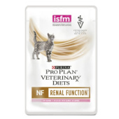 Purina Veterinary Diet NF Renal Function Пауч для кошек при патологии почек с лососем, 85 г