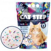 Cat Step Arctic Art, наполнитель впитывающий силикагелевый, 3,8 л