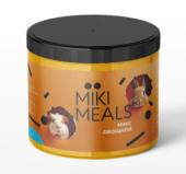 MIKIMEALS Лакомство для грызунов Овощной микс 150 гр