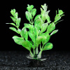 Пижон Аква Растение искусственное аквариумное, 10 см, зелёно-белое
