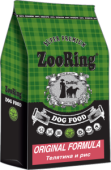 ZOORING ADULT DOG ORIGINAL FORMULA Сухой корм-холистик для молодых и взрослых собак всех пород Телятина и Рис,