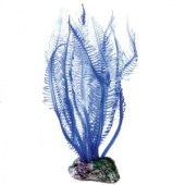 BARBUS Искусственный коралл синий силикон 221