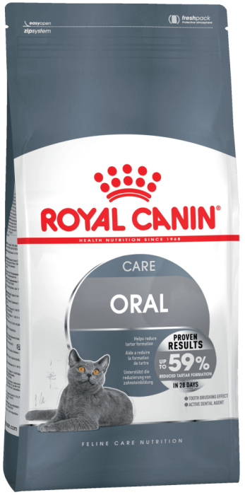 Royal Canin Oral Sensitive 30, уход за полостью рта, для кошек,8 кг, 400 гр, 1,5 кг