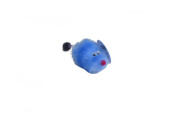 Gosi Игрушка Мышь с мятой голубой мех с хвостом трубочка с норкой