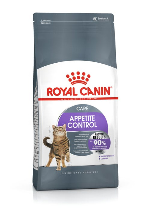 Royal Canin Appetite Control Care, корм сухой полнорационный сбалансированный для взрослых кошек - рекомендуется для контроля выпрашивания корма400 г, 2 кг, 3,5 кг