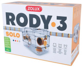 Zolux Клетка для грызунов RODY 3 SOLO, цвет ярко-желтый, 41*27*28 см