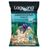 Laguna AQUA Грунт "Бежевый меланж", 3-5 мм, 2 кг