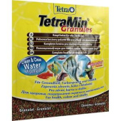 Tetra Min Granules основной корм для всех видов тропических рыб, 15 г