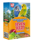 Seven Seeds Корм для волнистых попугаев с фруктами 500 г