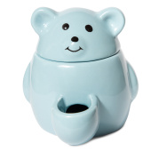 Triol Кормушка для мелких животных керамическая "Мишка", 110*85*90мм