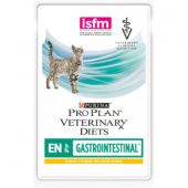Purina Veterinary Diet EN для кошек при расстройствах пищеварения, с курицей, Пауч, 85 г