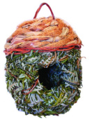 Triol Домик плетеный с круглой крышей для птиц и грызунов "Желудь", d110х155 мм