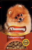 Chammy Влажный корм для собак, говядина, кусочки в соусе, 415 г