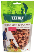 TiTBiT Снеки для дрессуры собак всех пород с уткой 100 г 025703 