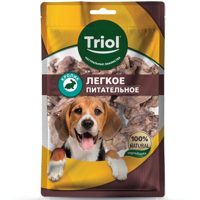 Triol Легкое кроличье питательное для собак, 40 г