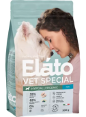 Elato Holistic Vet Special Hypoallergenic сухой диетический корм для собак всех пород с рыбой, (500 г)